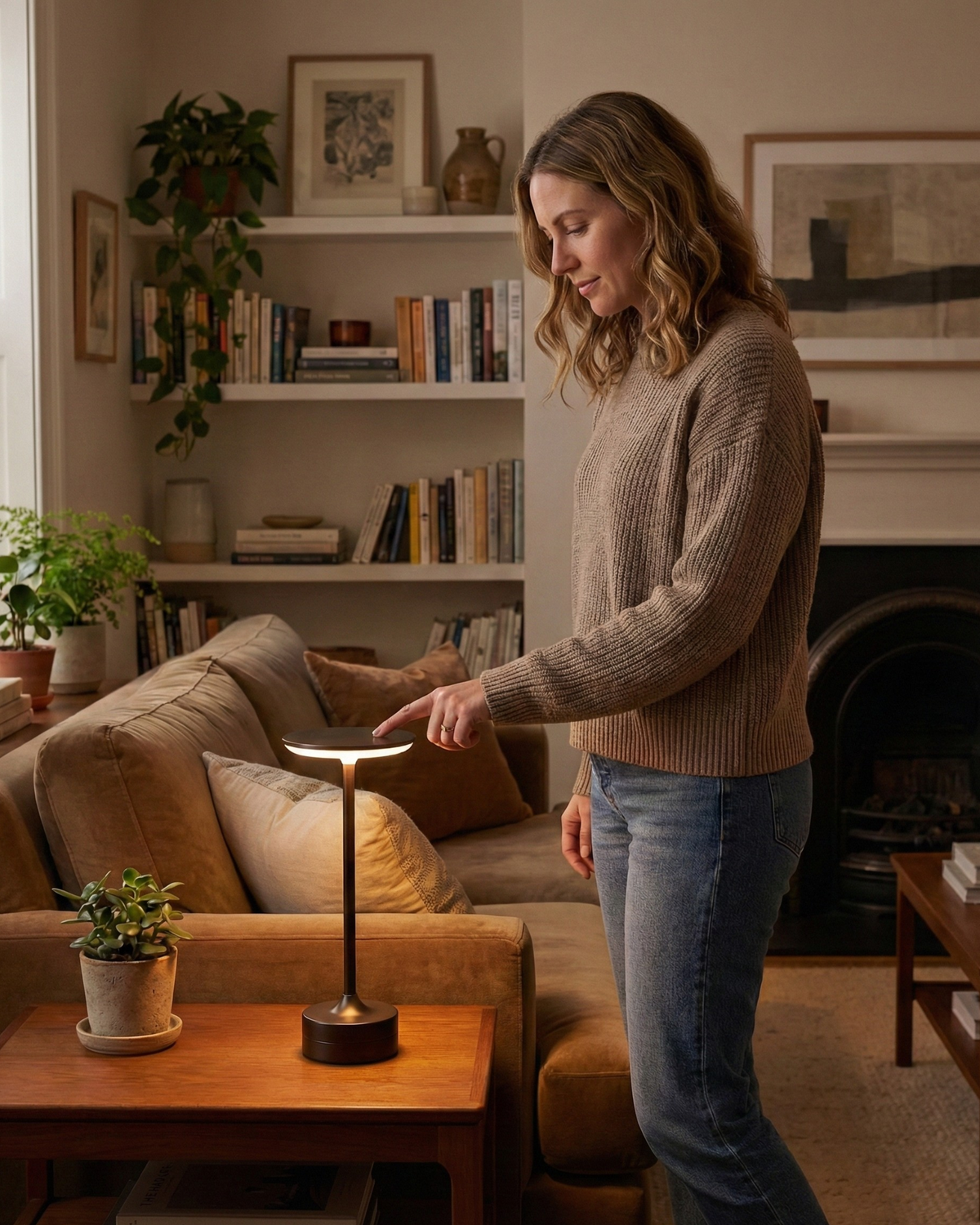 Lampe de table sans fil | Eva