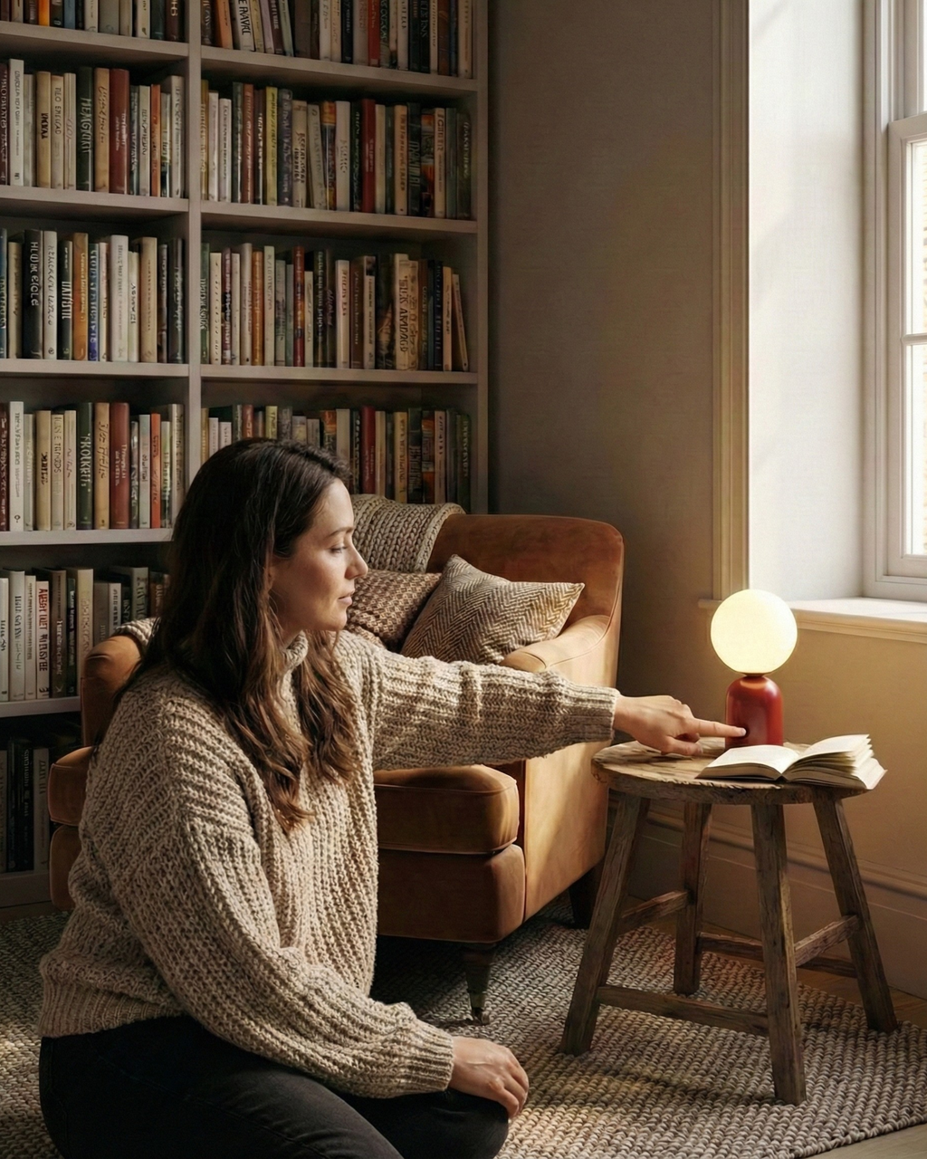 Lampe de table sans fil | Fiammetta