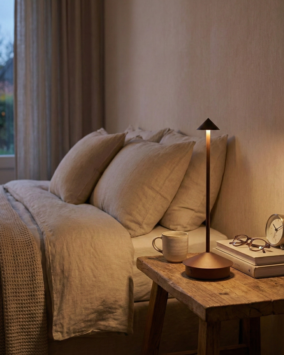 Lampe de table sans fil | Lea