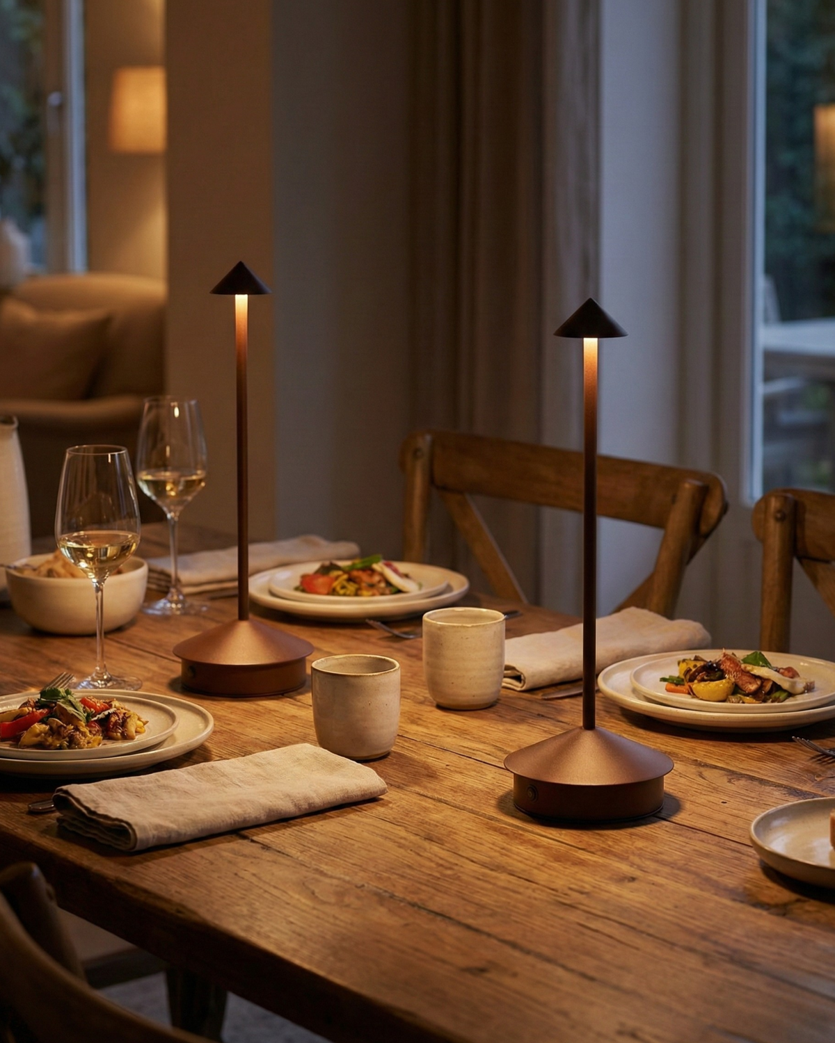 Lampe de table sans fil | Lea