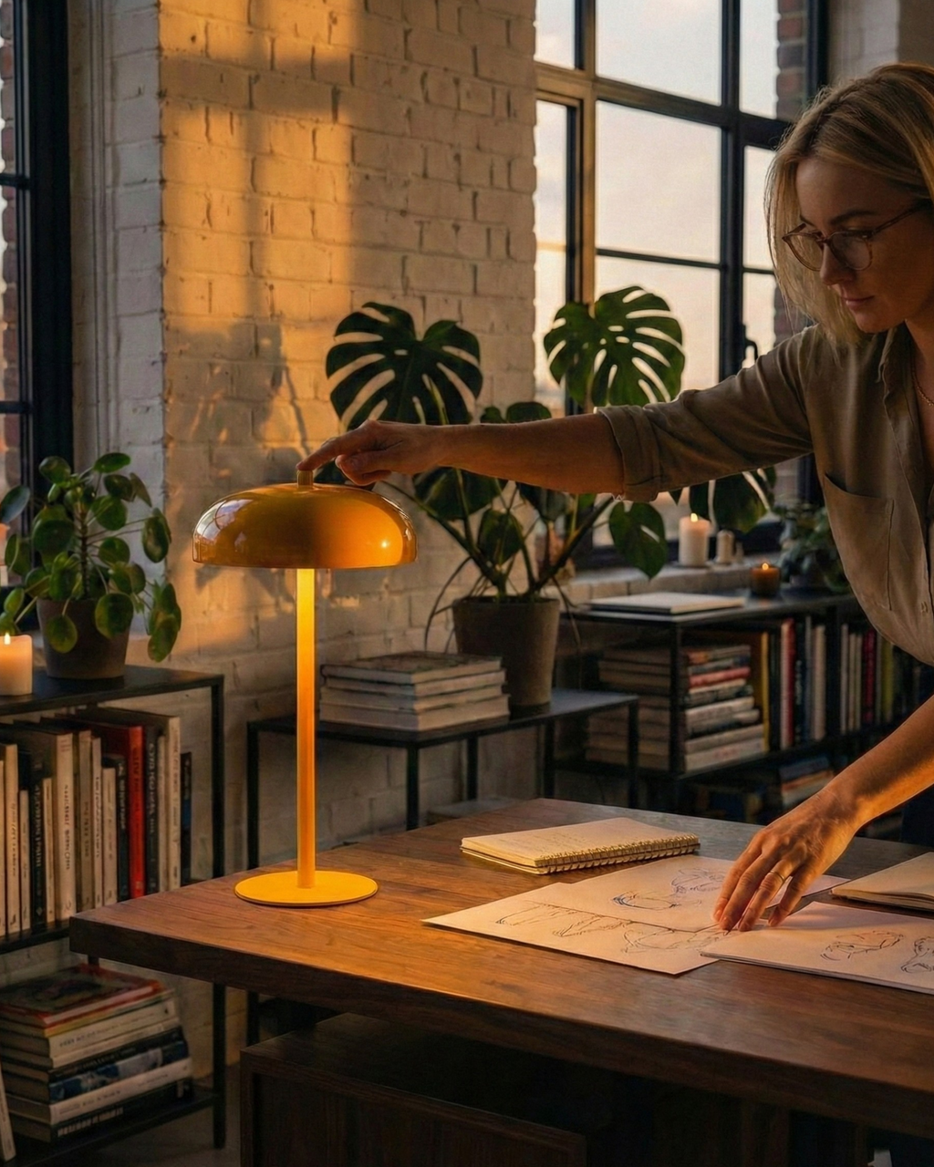 Lampe de table sans fil | Liliana