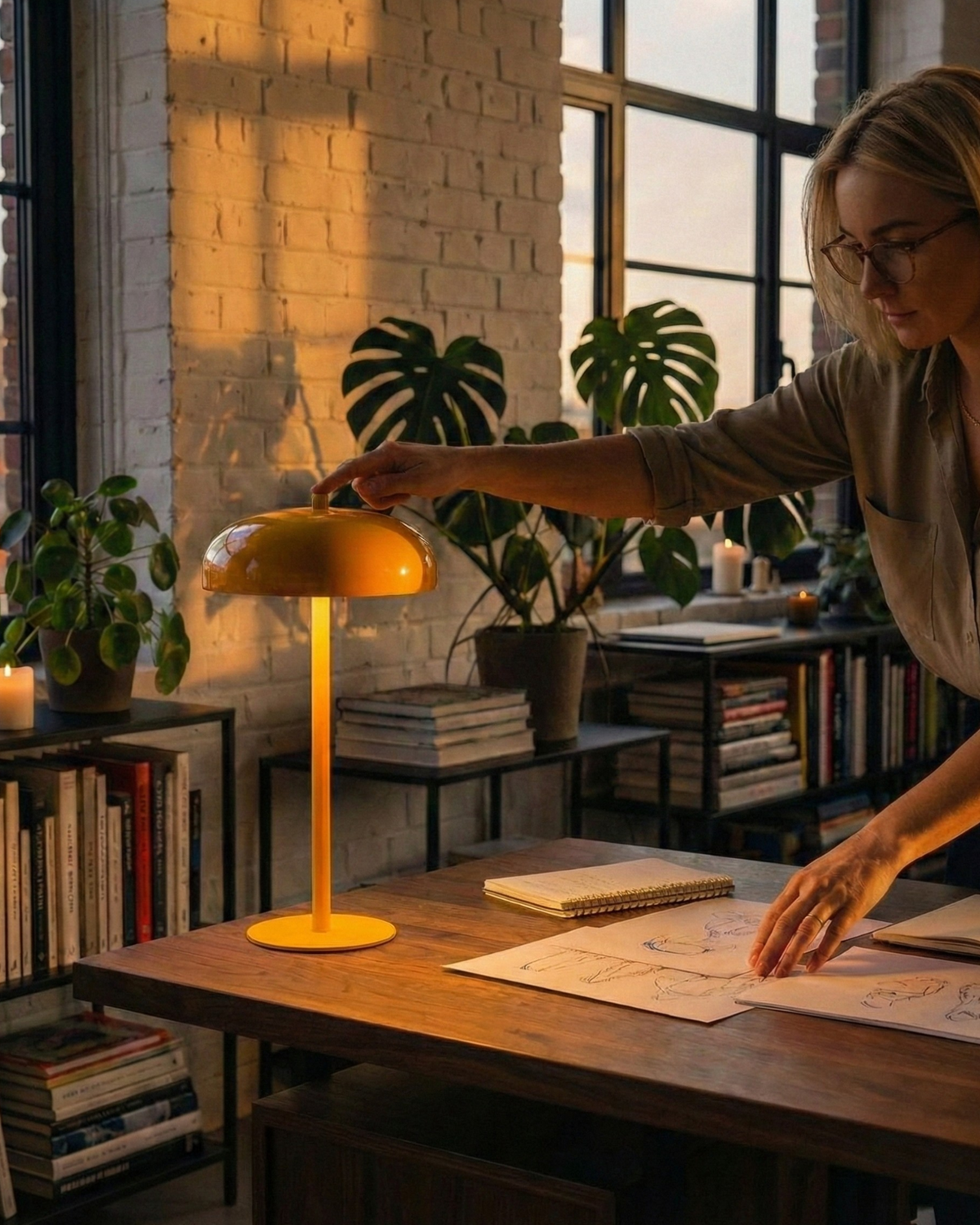 Lampe de table sans fil | Liliana