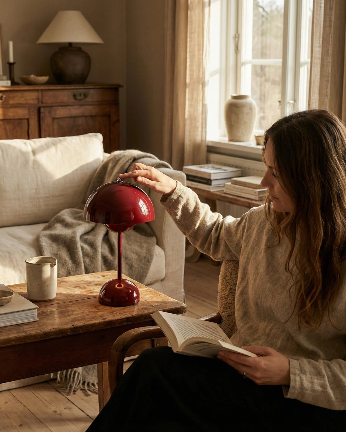 Lampe de table sans fil | Manuela