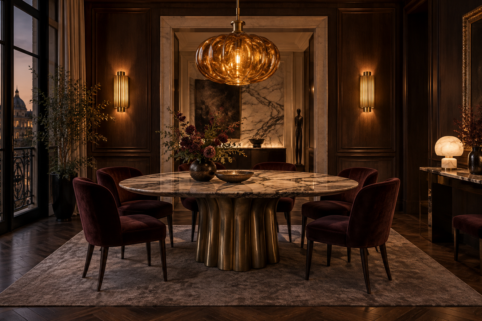 Exemple d’intérieur de style Le style Art déco