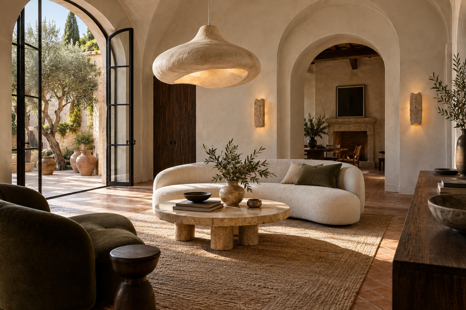 Exemple d’intérieur de style Le style méditerranéen