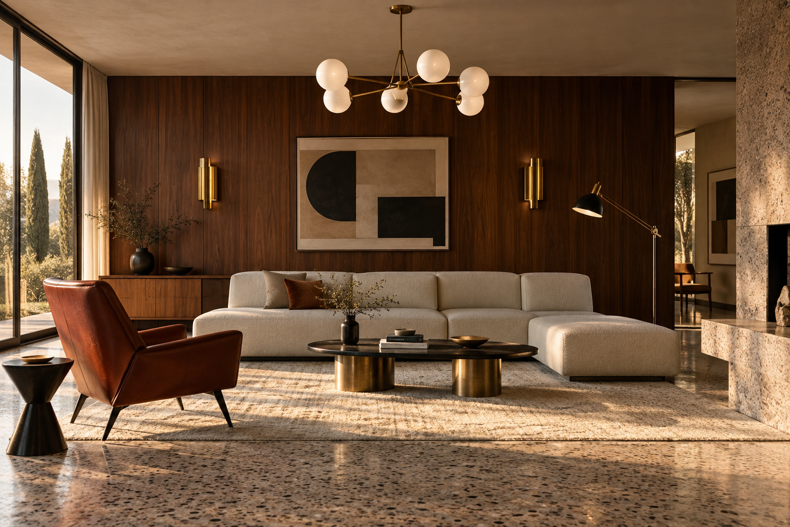Exemple d’intérieur de style Le style moderne